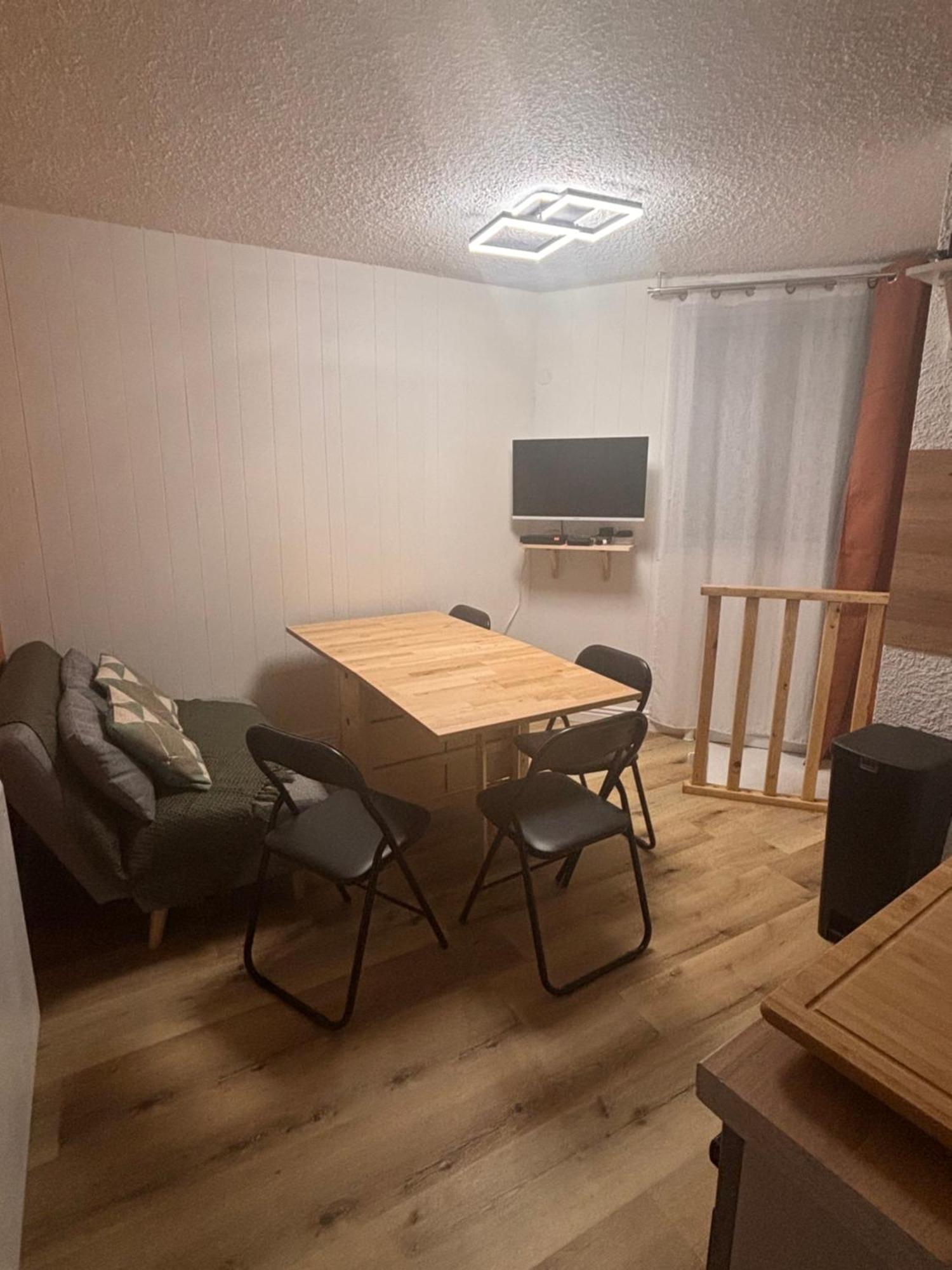 Studio Souplex Refait A Neuf Au Pied Des Pistes Orcières Zewnętrze zdjęcie